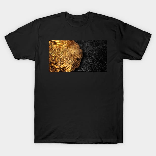 Aztec gold T-Shirt by happyantsstudio